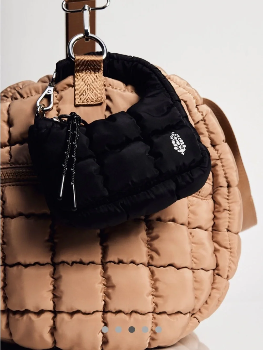 Quilted Micro Pouch - Free People - Picture 3 of 3